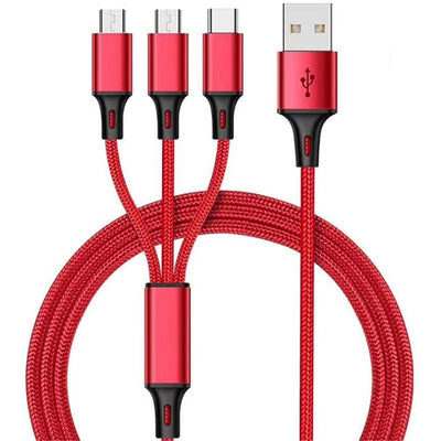 SNA™ 3 in 1 LED Fast Charging Cable - SNA Malta